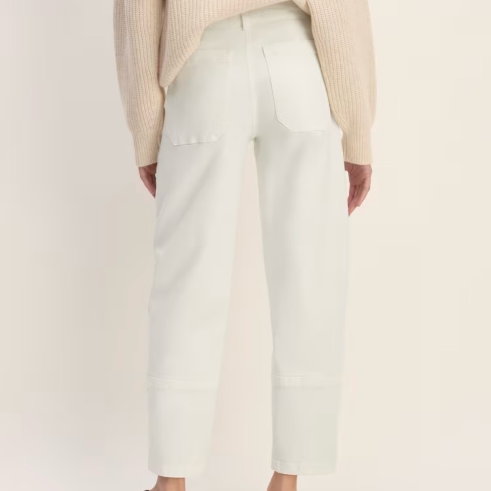 Everlane The Utility Barrel Pant Sz 16 - Picture 2 of 9